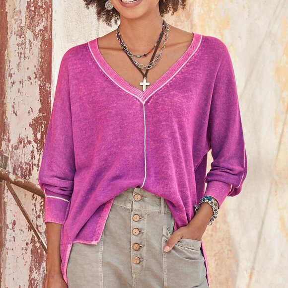 Sundance Johanna Sweater XS Pink - Picture 1 of 9